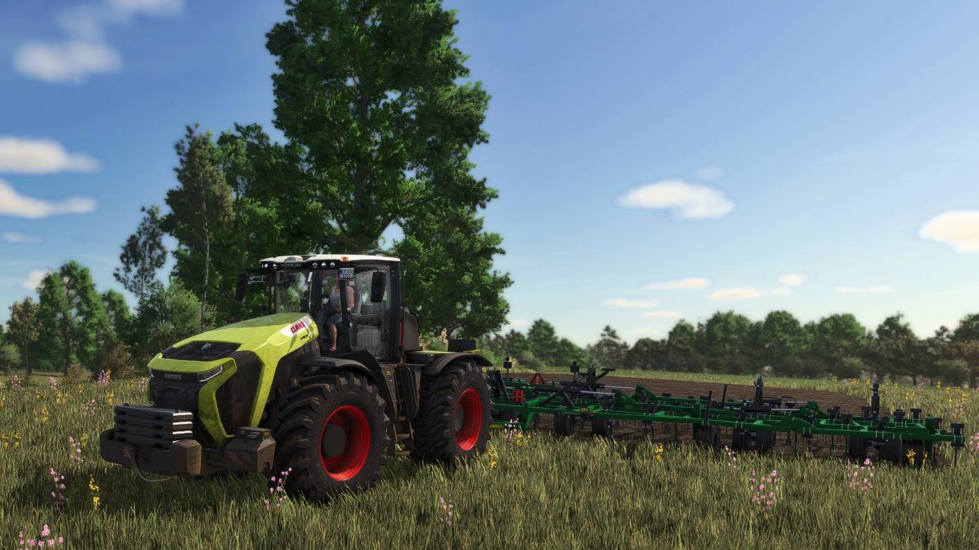 Farming Simulator 25 / Карта Zielonka / Мультиплеер #05 [Создание больших полей на карте]