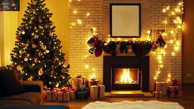 Relaxing Christmas Music on the street Christmas Ambience