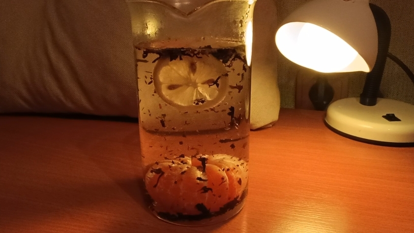 Новогодний ароматный чай)