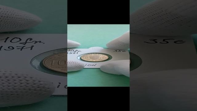 О монете 10 франков Reunion