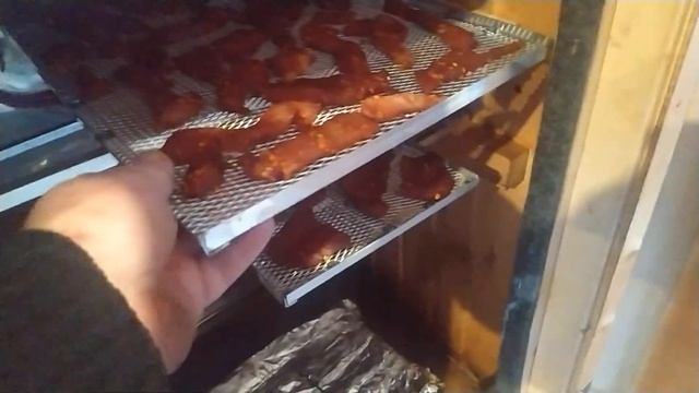 Джерки в коптильне с конвекцией дегидратор