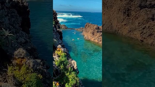 Porto Moniz, Madeira, Portugal /Порту-Мониш, Мадейра, Португалия