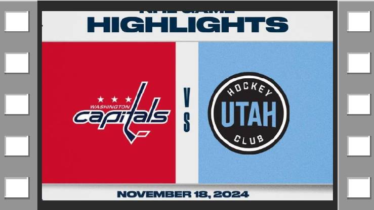 NHL Highlights  Вашингтон Кэпиталс vs Юта - November 18, 2024