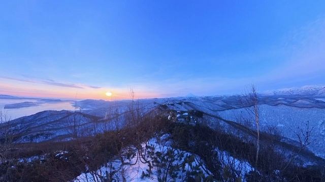 Зимний скайраннинг по-камчатски