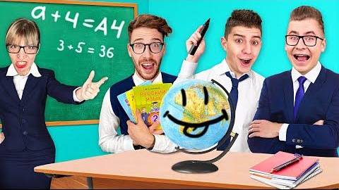 Один День в ШКОЛЕ Челлендж !