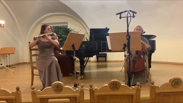 Карл Мария фон Вебер. ТРИО ДЛЯ ФЛЕЙТЫ, ВИОЛОНЧЕЛИ И ФОРТЕПИАНО СОЛЬ МИНОР, OP. 63