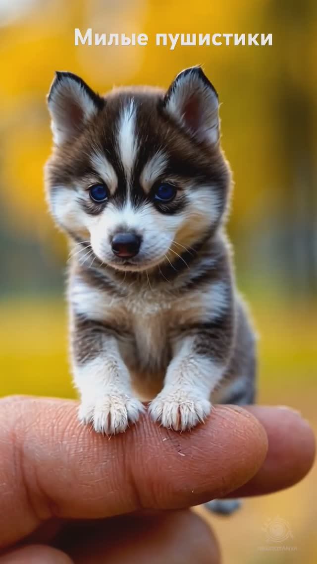 Милые мини-пушистики #ai #нейросеть #animals #нейросеть #животные