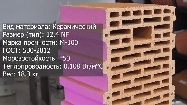 Виртуальный каталог керамических блоков КЕТРА