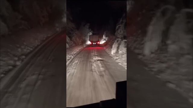 Снежная зима.