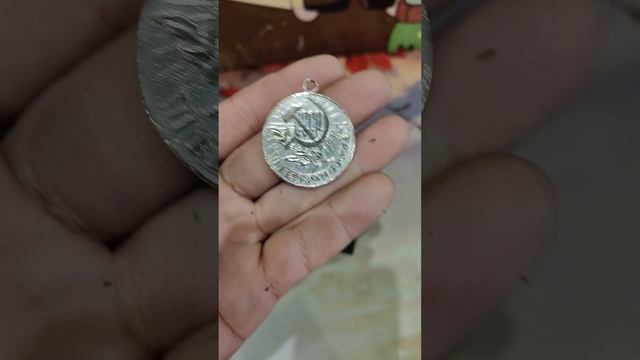 Чистка медали.#рек