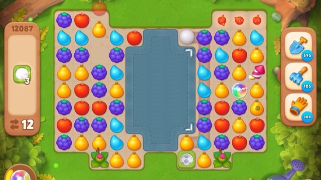 GardenScapes уровень 12087 без бустеров