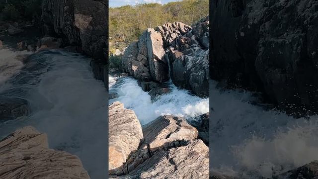 Север-2023. Кольский п-ов, водопад на р. Юринга