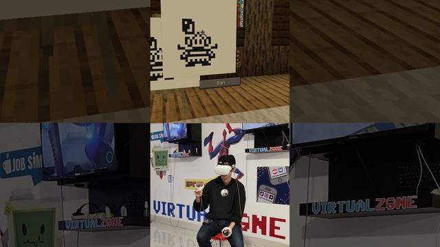 VR Pixel Art 326 #vr #minecraft #minecraft_pixelart