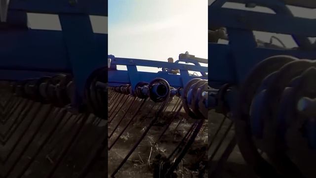 Борона с пружинным зубом прицепная гидрофицированная тяжелая ПОБЕДА БЗГТ-19