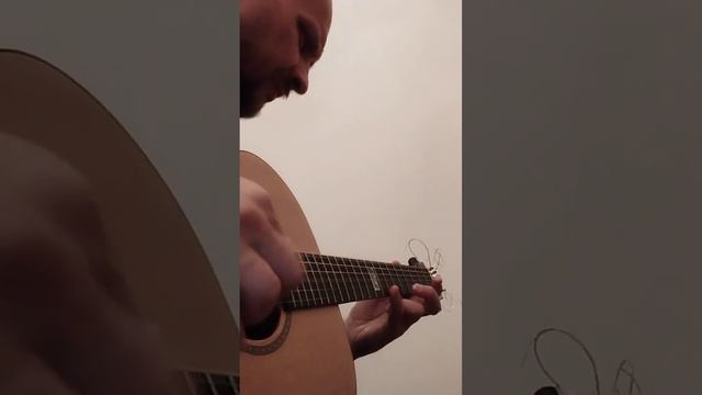 Фрагмент пьесы для гитары - Guitar piece fragment