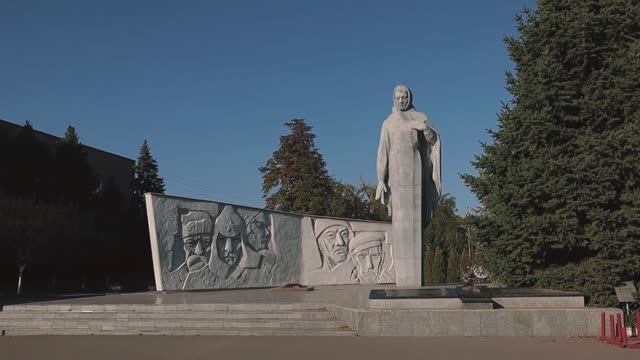 Мемориал "Вечный огонь" в Буденновске.