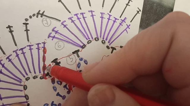Салфетка из старого журнала.Обзор.