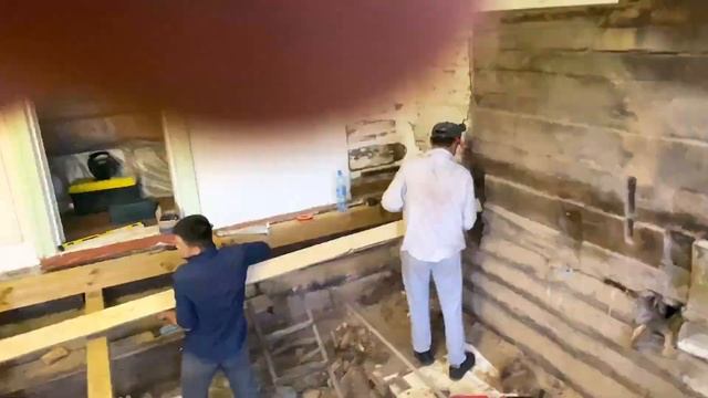 РЕМОНТ ПОЛА ОТ А ДО Я \  Сделали лаги и утепляли пол