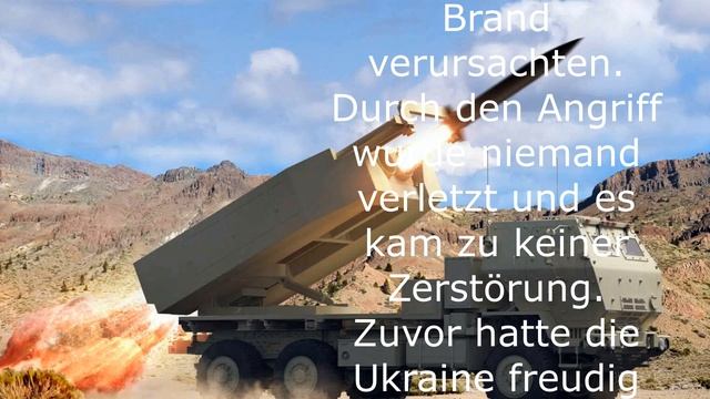 ATACMS-Angriffe auf russischem Territorium.