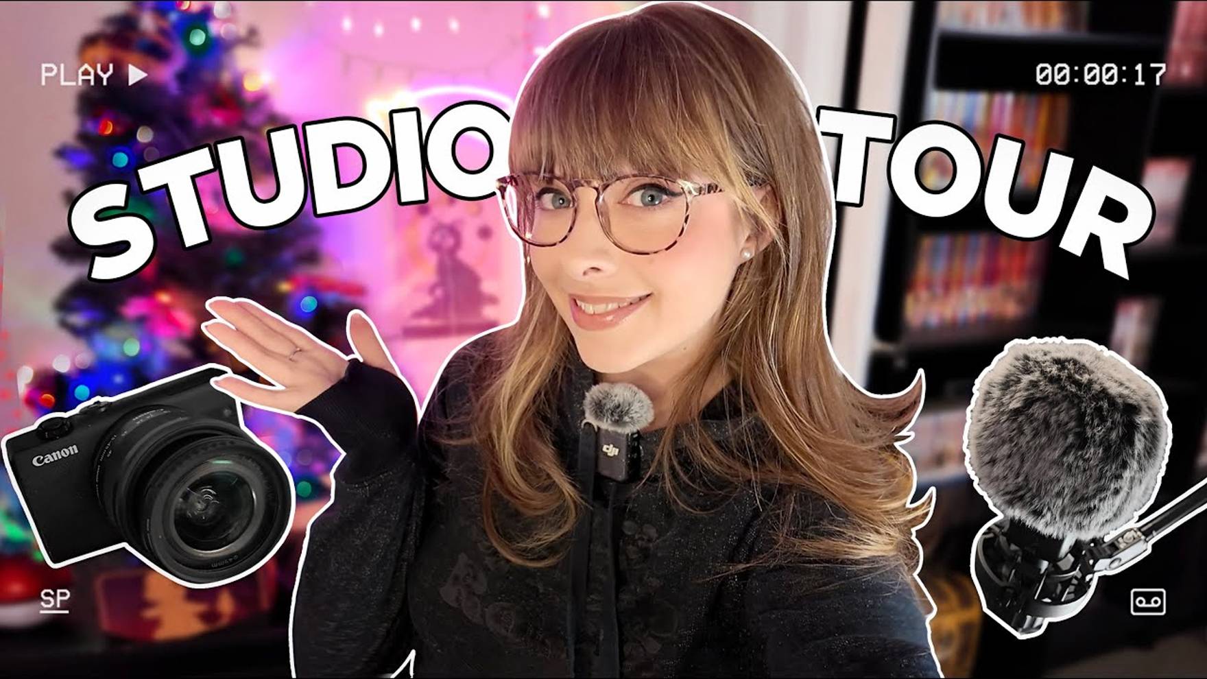 [Rainessa ASMR] 🎤📷 A Tour of My Cozy ASMR Studio(s)!~📚🌲 Mic/Camera Equipment Set Up, Room Layout