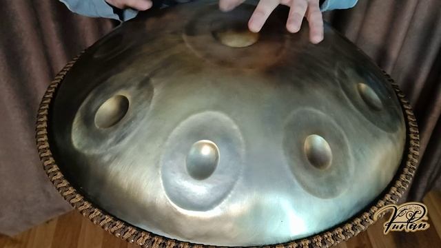 KurPan Handpan | E Harmonic Minor 9 | E / A B C D E F G# A | ПС08