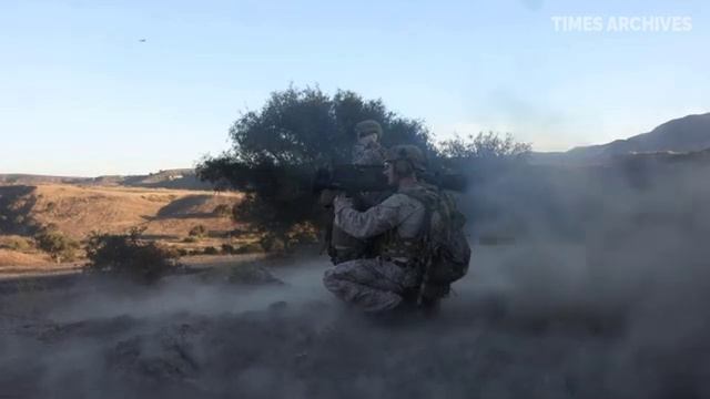 RECON MARINES Conduct Support By Fire Range (Oct 2024)