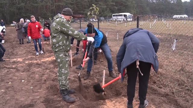 Акция "Цветы Великой Победы" в Мяделе