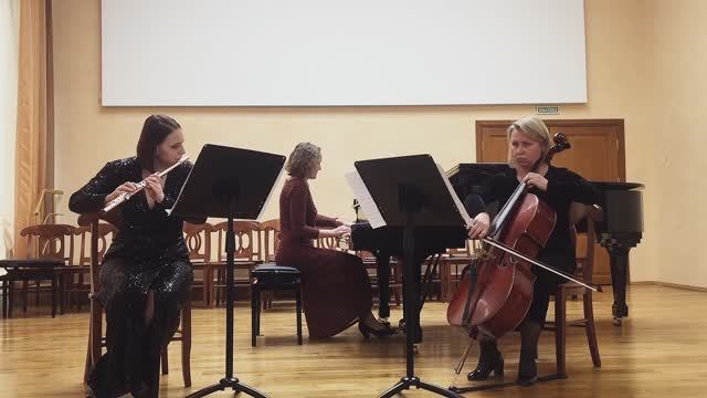 Germaine Tailleferre Trio For Piano, Violin And Cello (dedicated To Micheline Dondeyne) 3rd And 4th