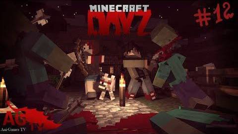Играю в Майнкарфт на сервере DayZ BattelGround.