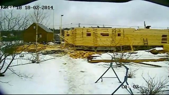Строительство дома из бруса по проекту 200-300-019