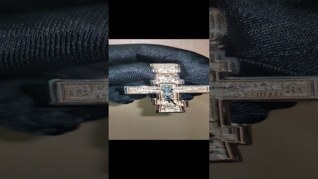 Золотой Крест Распятие Христово