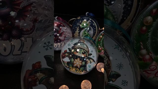 Эксклюзивные новогодние шары ручной работы – украшение премиум-класса для вашей ёлки