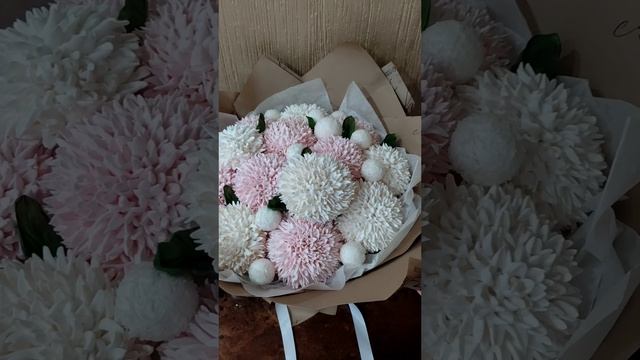 Букет из зефира🤍