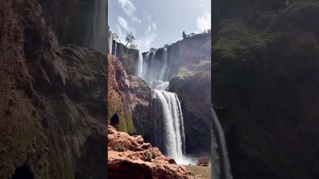 Водопады Узуд в Марокко