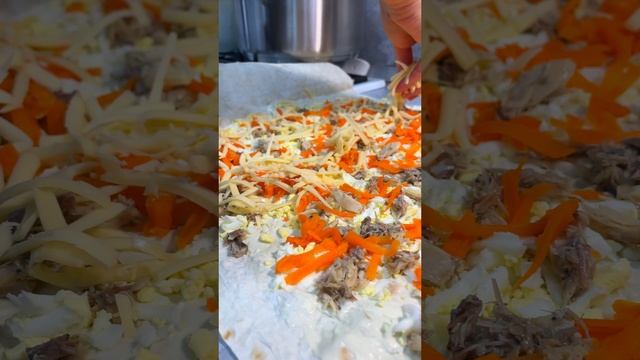 Мимоза в лаваше 🤤