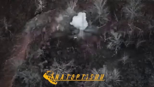 Разведывательным БпЛА группировки Север была вскрыта огневая позиция миномётного расчёта ВСУ в...