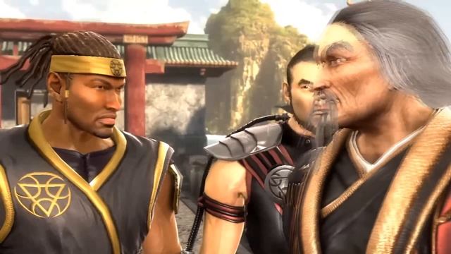 Прохождение Mortal Kombat 9  4 часть Cyrax Русская озвучка, Max Settings, без комментариев
