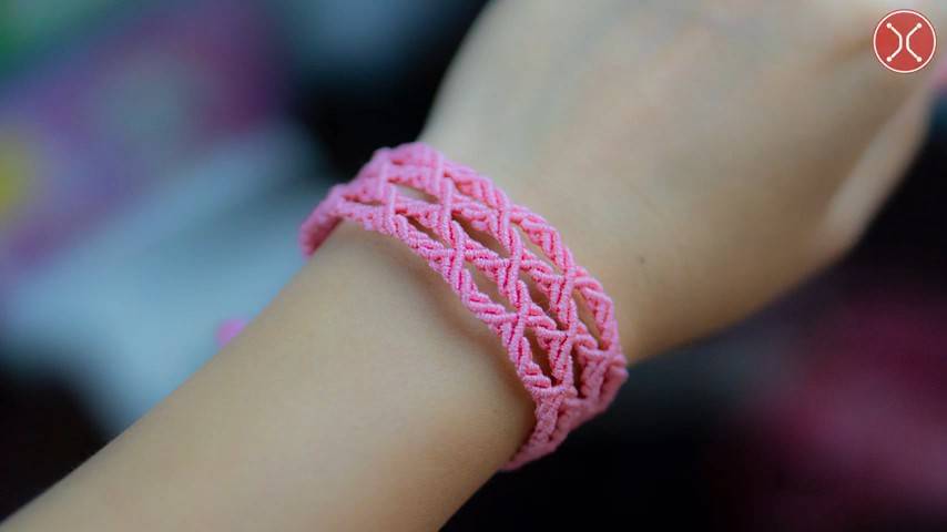 Macrame tutorial：Boho style Macrame bracelet tutorial  ｜ step by step tutorial