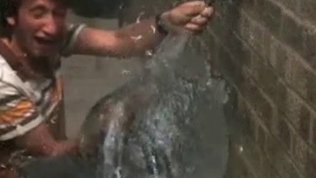 Slow Motion Pressão da Agua