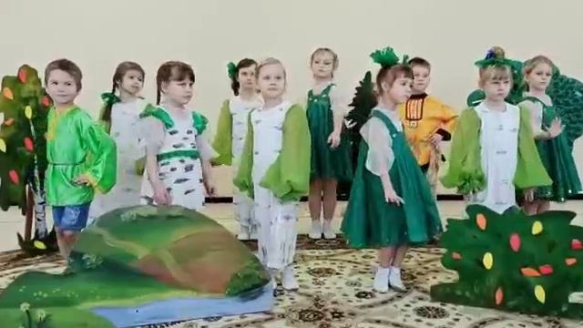 "Русская сторонка" Песня для детей 6-7 лет