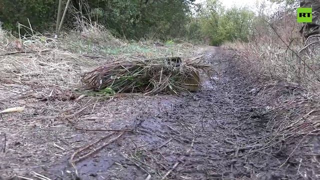 Сапёры ВДВ уничтожили сброс с гексакоптера на просёлочной дороге в приграничье Курской области