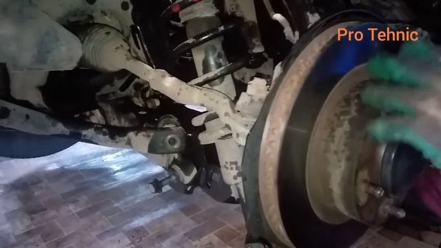 LEXUS LX570, ЗАМЕНА ПЕРЕДНИХ АМОРТИЗАТОРОВ AHC.mp4