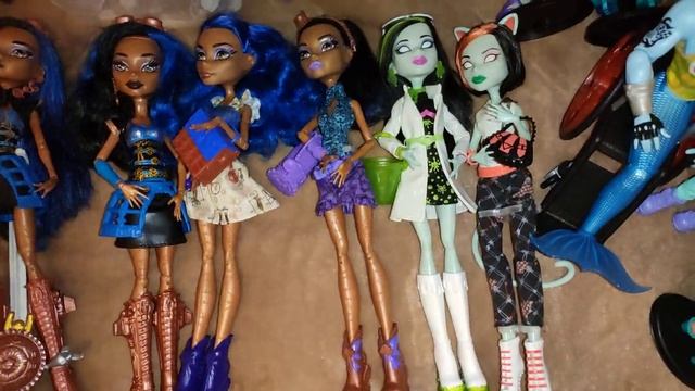 Мои прекрасные монстр хай (Monster High). Все мои монстряшки, НЕ ПРОДАЮ!!!