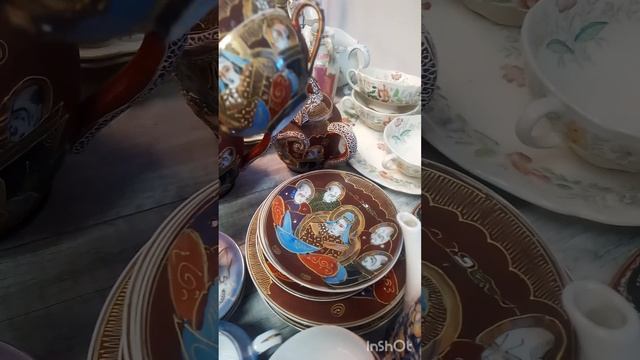 Японский винтажный фарфор в магазине  в Москве