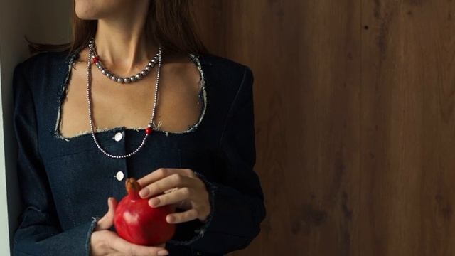 Red & Silver necklaces by Castagna Gem