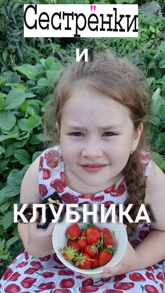 1 серия. Сестрёнки и клубника