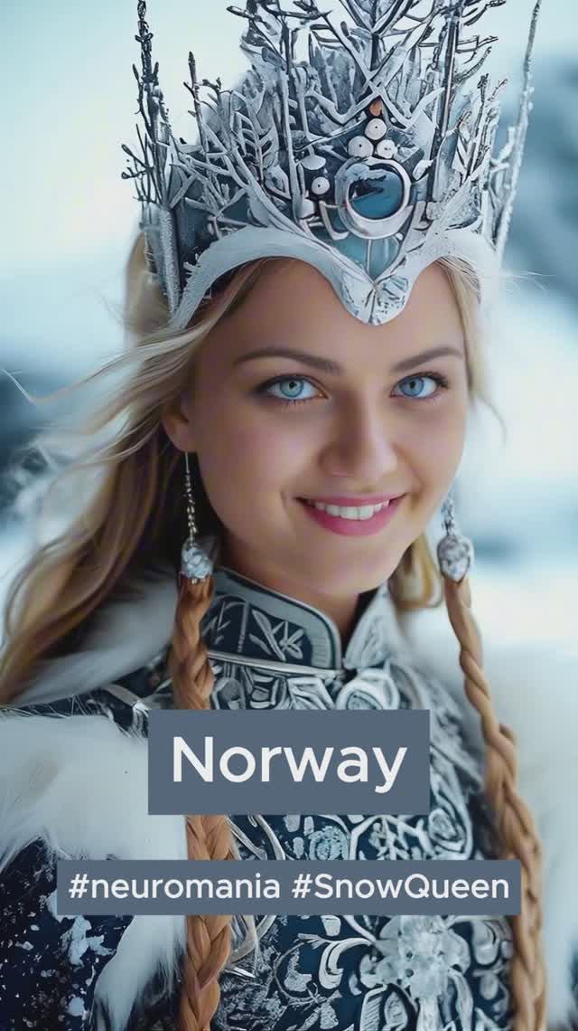 Me as Snow Queen from the Northern countries