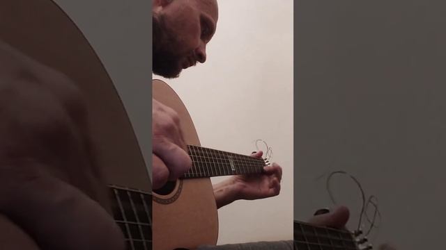 Фрагмент пьесы для гитары - Guitar piece fragment