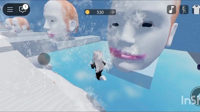 убегаем от голов в roblox