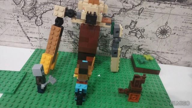 Лего анимация Minecraft legends